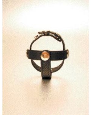 IGNITE LEATHER 3-PC DIVIDER COCK RING