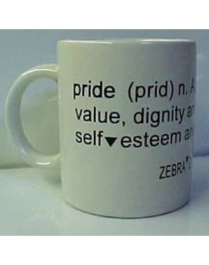  PRIDE DEFINITION COFFEE MUG