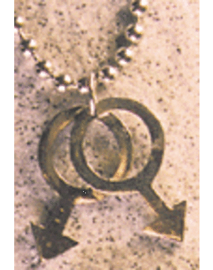  BOY/BOY SYMBOL NECKLACE
