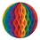 RAINBOW DECORATIVE TISSUE BALL