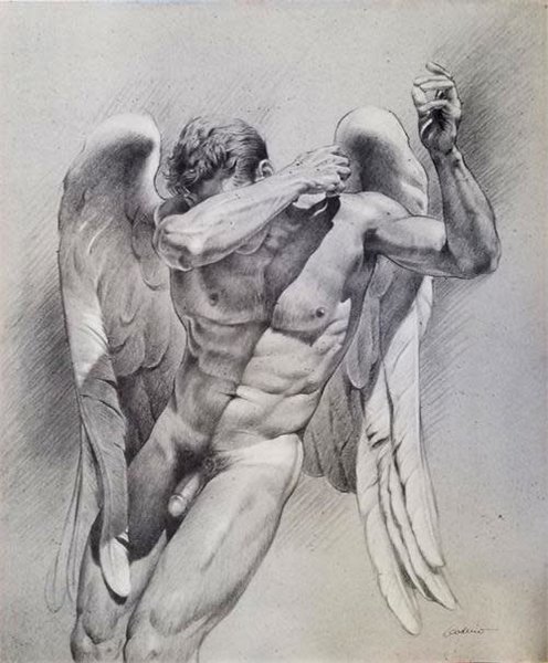 VICTOR GADINO VICTOR GADINO CRYING ANGEL PRINT