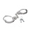 SINGLE LOCK CHROME HANDCUFFS