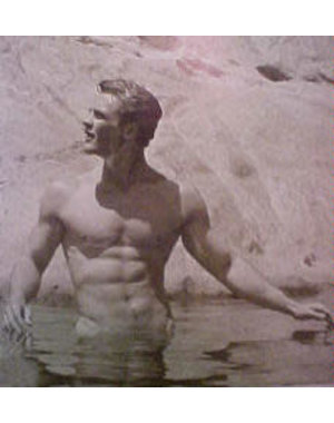 CLIFFORD BAKER CLIFFORD BAKER NUDE IN POOL PRINT