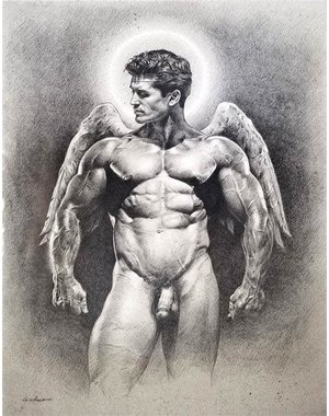  VICTOR GADINO ARCHANGEL PRINT