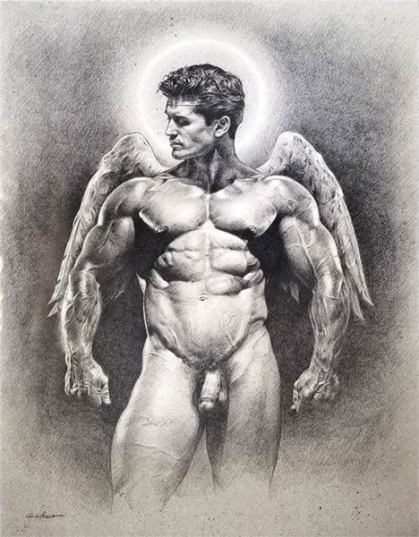 VICTOR GADINO ARCHANGEL PRINT