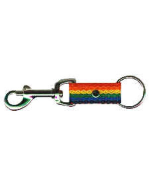  NYLON KEYCHAIN WITH SNAP