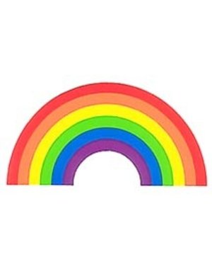  RAINBOW ARCH STICKER
