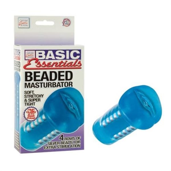 CalExotics BASIC ESSENTIALS BEADED MASTURBATOR