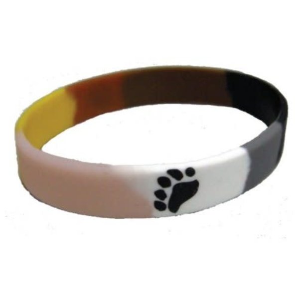 SILICONE BEAR PRIDE BRACELET
