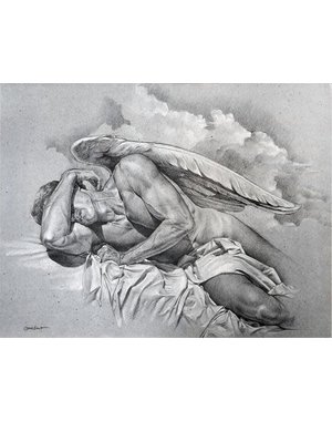 VICTOR GADINO VICTOR GADINO SLEEPING ANGEL PRINT