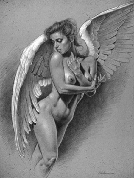 VICTOR GADINO VICTOR GADINO GODDESS ANGEL PRINT