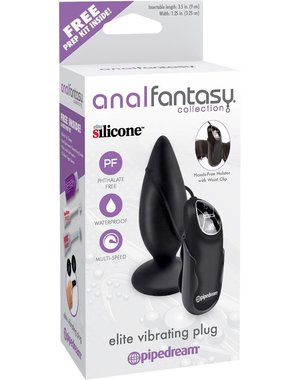 Anal Fantasy ANAL FANTASY ELITE VIBRATING SILICONE PLUG 3.5"