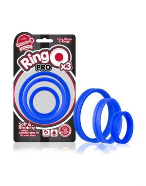SCREAMING O RING O PRO X3 3 PACK BLUE