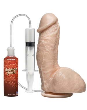  THE AMAZING SQUIRTING REALISTIC COCK 7"