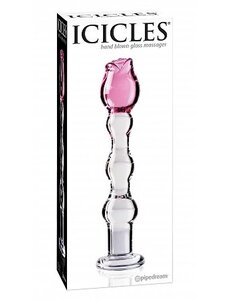 Icicles ICICLES NO12 BEADED GLASS FLOWER 7.25inch