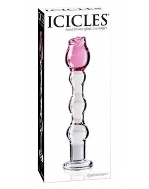 Icicles ICICLES NO12 BEADED GLASS FLOWER 7.25inch