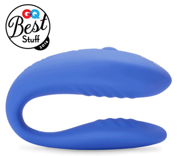 WE-VIBE WE-VIBE MATCH RECHARGEABLE SILICONE COUPLES VIBRATOR WITH REMOTE