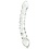 GLAS DOUBLE TROUBLE GLASS DILDO