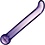 GLAS GLAS PURPLE G SPOT TICKLER