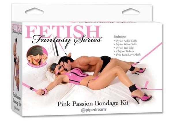 FETISH FANTASY FETISH FANTASY PINK PASSION BONDAGE KIT