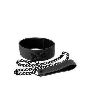 Renegade RENEGADE COLLAR VINYL AND METAL BLACK