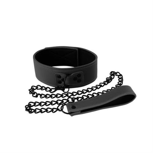 Renegade RENEGADE COLLAR VINYL AND METAL BLACK