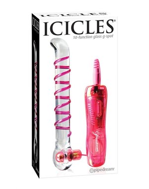 Icicles ICICLES NO4 GLASS VIBRATING G-SPOT WAND