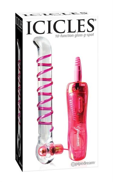 Icicles ICICLES NO4 GLASS VIBRATING G-SPOT WAND