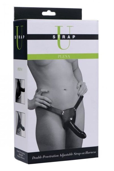 XR Brands PLENA DOUBLE PENETRATION STRAP ON