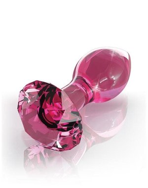 Icicles ICICLES NO 79 GLASS ANAL PLUG PINK