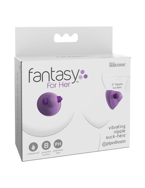 CalExotics FANTASY FOR HER VIBRATING NIPPLE SUCK HERS