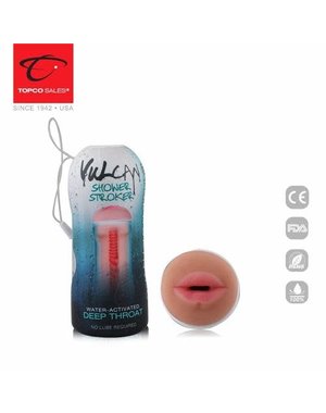 TOPCO/T.L.C VULCAN SHOWER STROKER DEEP THROAT