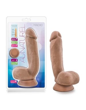 Au Naturel Au Naturel Macho Dildo 8.75in - Caramel