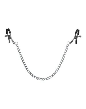 SPORTSHEETS SEX & MISCHIEF CHAINED NIPPLE CLAMPS