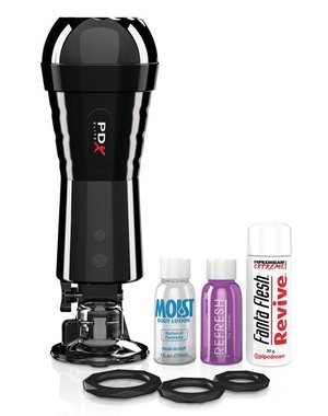 PIPEDREAM PRODUCTS PDX ELITE COCK COMPRESSOR VIBE STROKER