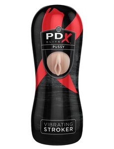 PIPEDREAM PRODUCTS PDX ELITE VIBRATING STROKER PUSSY