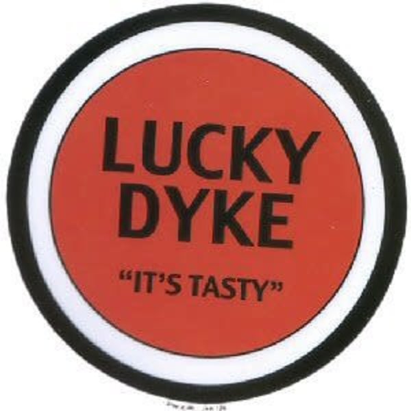 RAINBOW LUCKY DYKE STICKER