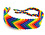 Pride not Prejudice WIDE VEE RAINBOW BRACELET