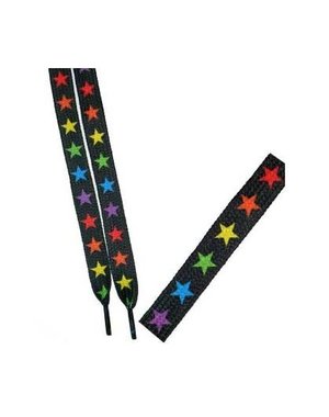 RAINBOW RAINBOW STAR SHOE LACES