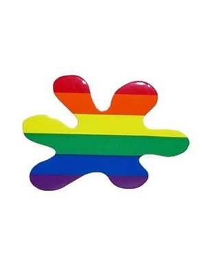  RAINBOW SPLAT STICKER