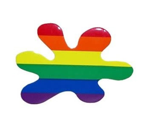 RAINBOW SPLAT STICKER
