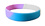 RAINBOW TRANSGENDERED SILICONE WRSITBAND