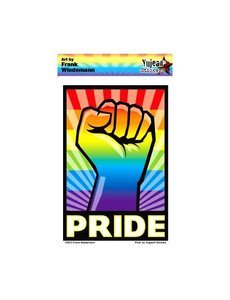 YUJEAN PRIDE FIST STICKER