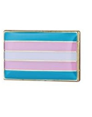 RAINBOW TRANS FLAG LAPEL PIN