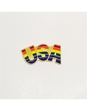 RAINBOW USA LAPEL PIN