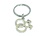RAINBOW DOUBLE MALE SYMBOL KEY CHAIN