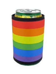 RAINBOW COOZIE/COOZY-RAIN PRIDE CAN WRAP