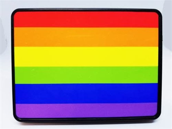 RAINBOW HITCH COVER- RAINBOW FLAG