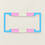 RAINBOW TRANS PRIDE LICENSE FRAME-
