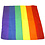 RAINBOW WIDE STRIPE BANDANA